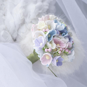 Медведь Lina TeddyTales, M, в платье невесты, 30 см